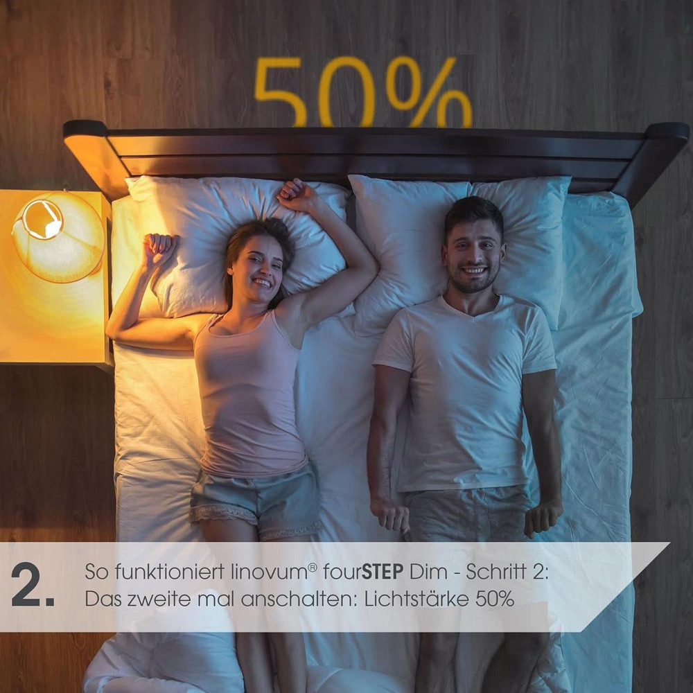 Світлодіодна лампа Едісона E14 4W Linovum з 3 режимами освітлення Дніпро - фото 6