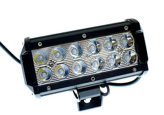 Світлодіодна фара AllLight C-36W 12chip CREE spot 9-30V нижній кріплення Харків