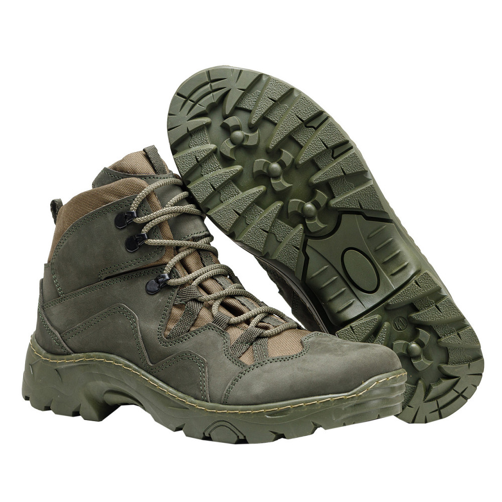Черевики Тактичні Зимові, Тактичне взуття на флісі DESERT Олива Харків - фото 4