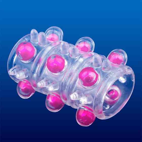 Еластична рельєфна насадка на член - 5,5*4,2 см Вінниця