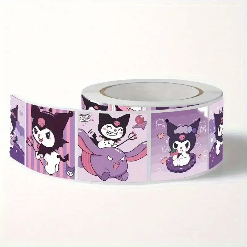 Набір милих кавайних стікерів в різних образах Kuromi – 500 шт, 10 дизайнів Київ - фото 4