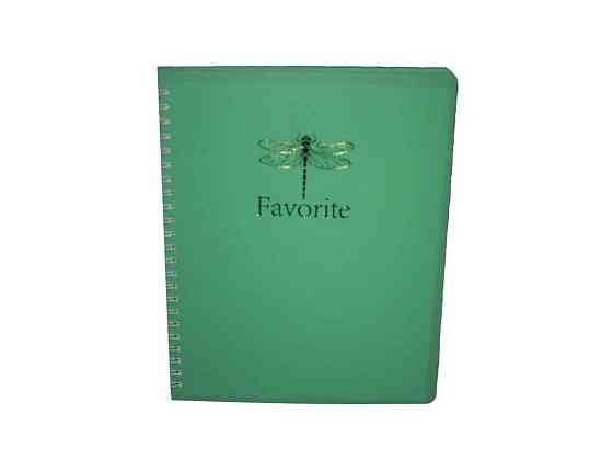 Книга для нотаток В5 80арк. FAVOURITE, PASTEL,, клітинка, пласт. обкладинка, мятний ТМ BUROMAX Київ