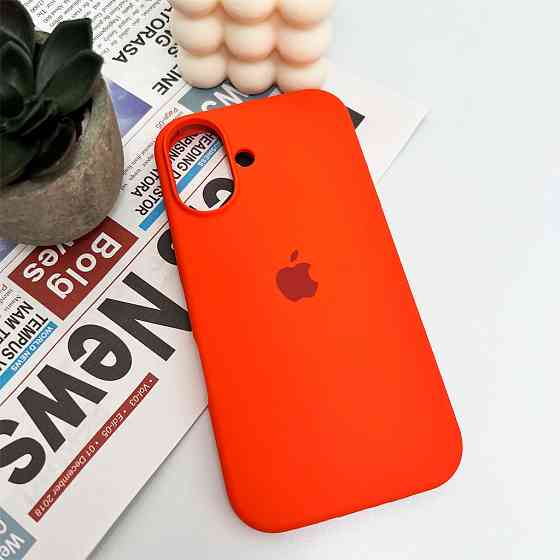 Чохол для смартфона Silicone Full Case AA Open Cam for Apple iPhone 16 2,Apricot Киев