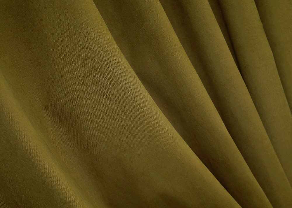 Комплект готових штор VR-Textil Мікровелюр Petek № 1503ш Гірчичний 100х290 см 2 шт (31-964) Київ - фото 6