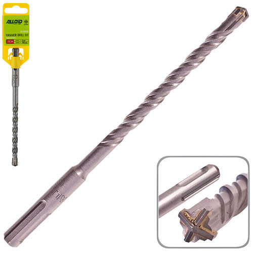Бур із бетону SDS-plus S4 QUADRO 8x160мм в тубі CH-08160 Alloid Вінниця - фото 1