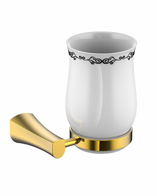 Стакан для зубних щіток IMPRESE CUTHNA zlato золото Київ - фото 1