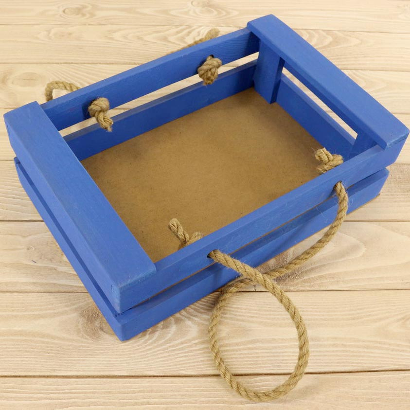 Інтер'єрний декоративний ящик "Таршиха" індиго Миколаїв - фото 1