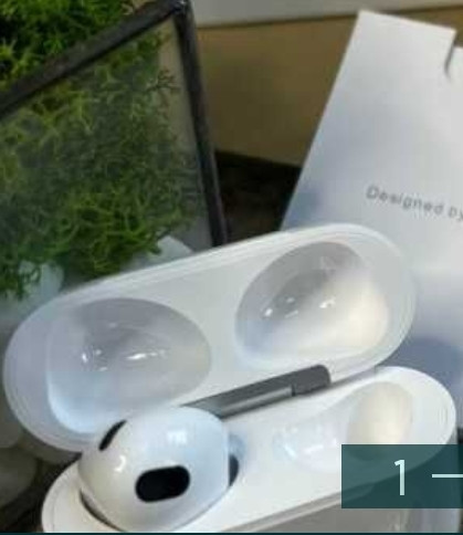 Наушники Air Pods 4 Белые Харьков - изображение 6