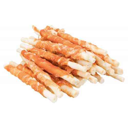 Лакомство Trixie Denta Fun Chewing Rolls для собак Палочка для чистки зубов с курицей 12 см 240 г 30 шт Киев