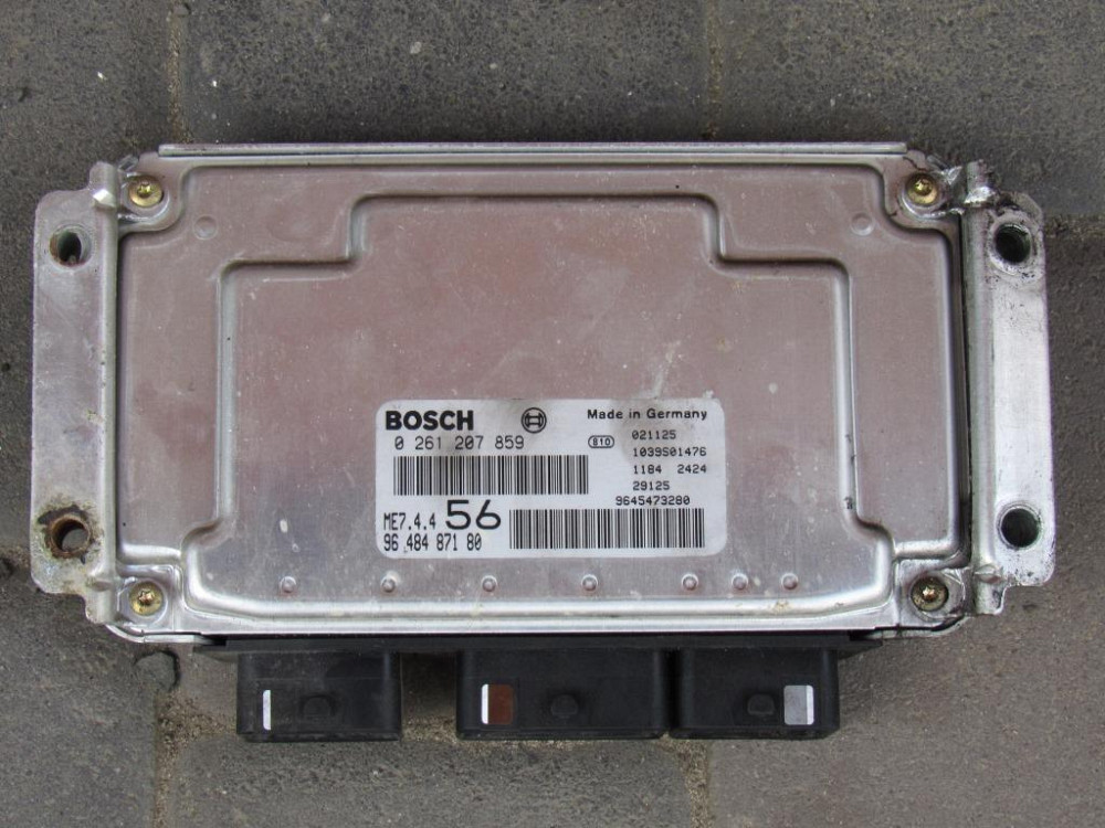 Блок керування двигуном Citroen Berlingo 1.6 бензин 2002-2008 (0261207859) Ковель - фото 3