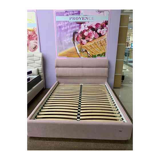 Кровать AtriaDesign Omega 19 Comfort с нишей для белья 140x200 розовый Киев