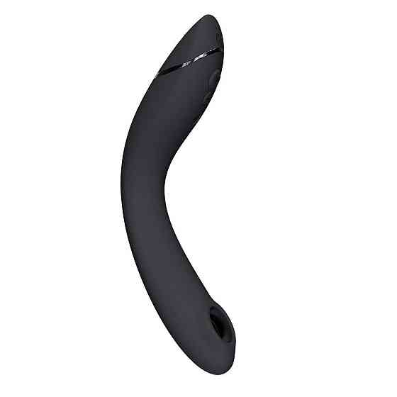 Вакуумный стимулятор для точки G и клитора с вибрацией Womanizer OG Dark Grey, 12 уровней, 3 режима Sex Aura Киев