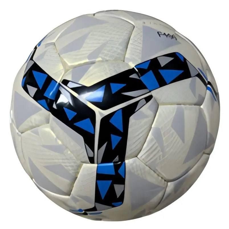 М'яч футбольний для дітей та дорослих Size 5, CZST-043-blue PVC Кам'янець-Подільський - фото 1