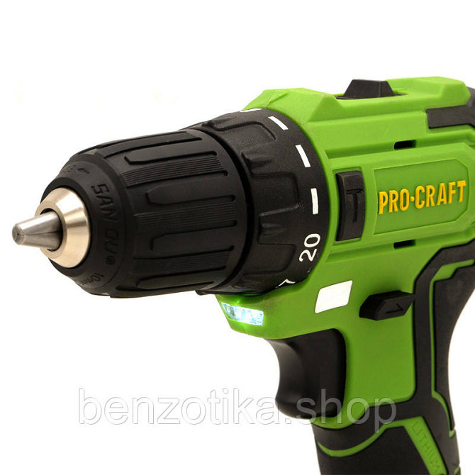 Шуруповерт Procraft PA18LiBL(з 1 акб та зп) Київ - фото 7