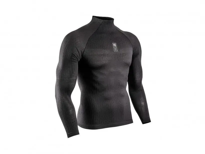 Футболка Compressport 3D thermo 110g LS чорний L/XL (р) Запоріжжя - фото 1