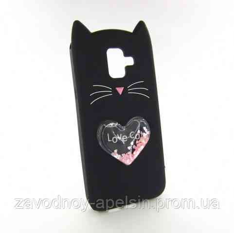 Samsung J6 J600 A6 A600 A8 A530 Об'ємний чохол 3D LoveCat Одеса