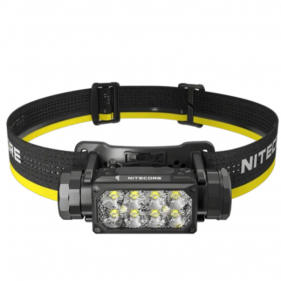 Налобный мощный фонарь Nitecore HC65 UHE USB Type-C 2000лм (Черный) Винница