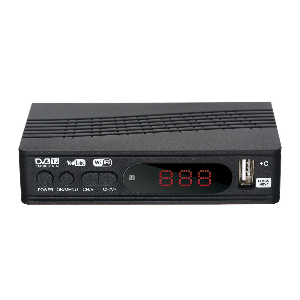 Цифровой тюнер с поддержкой wi-fi адаптера 5-12v + пульт, DVB T2 0967 / Приставка Т2 / Цифровой ресивер для тв Киев - изображение 3