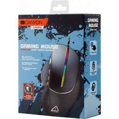 Мышка Canyon Apstar USB Black (CND-SGM12RGB) Винница