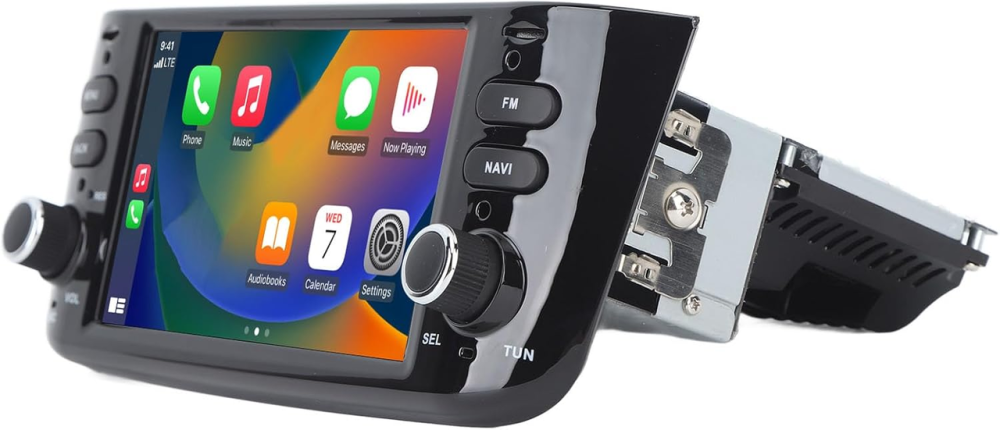 Автомагнітола Android 13 для Fiat Linea Punto EVO 2012-2015: 6.2" IPS, 2/64GB, CarPlay, Android Auto, GPS, WiFi, Камера 1080p Київ - фото 2