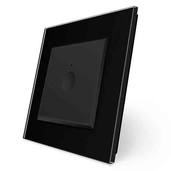 LIVOLO Сенсорний вимикач Sense 1 сенсор Livolo чорний (722000112) Коломия