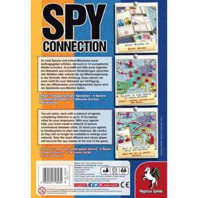 Настільна гра Pegasus Spiele Шпигунський зв'язок (Spy Connection) англійська (PS104) Вінниця