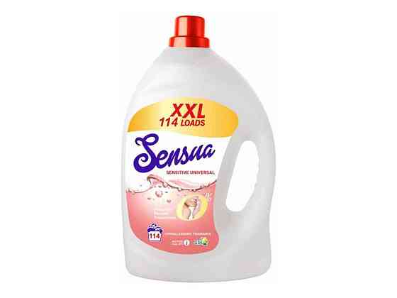 Засіб для прання всіх типів тканин Sensitive Universal 4 л ТМ Sensua   Solmir Київ