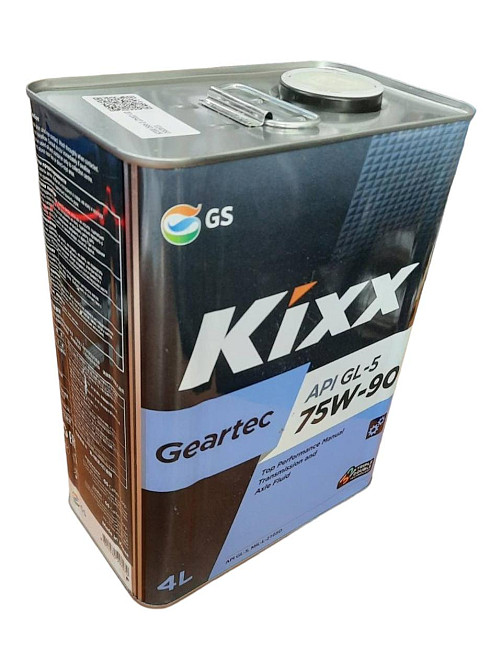 Масло редукторное KIXX GEARTEC 75W-90 4л GL-5, MIL-L-2105D синтетика Винница - изображение 1