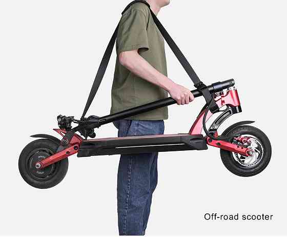 Ремень для переноски и транспортировки самоката электросамоката велосипеда лыж сноуборда коляски Регулируемый ремень с накладкой — для самоката Одесса