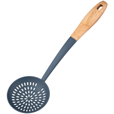 Шумовка Ardesto Midori, 34.5см, нейлон, дерево, синій (AR2122PG) Винница - изображение 3