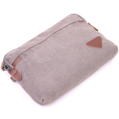 Сумка Vintage З текстилю Сіра (21259) Вінниця - фото 7