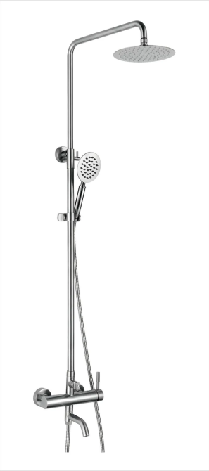 Душевая колонна со смесителем Zerix SUS-008-J из нерж. стали SUS304 (ZX5612) Киев - изображение 1