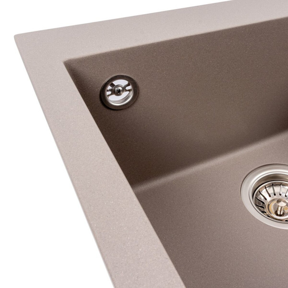 VALESO Гранітна мийка VALESO GALAX 5050 матова Дюна Коломыя - изображение 5