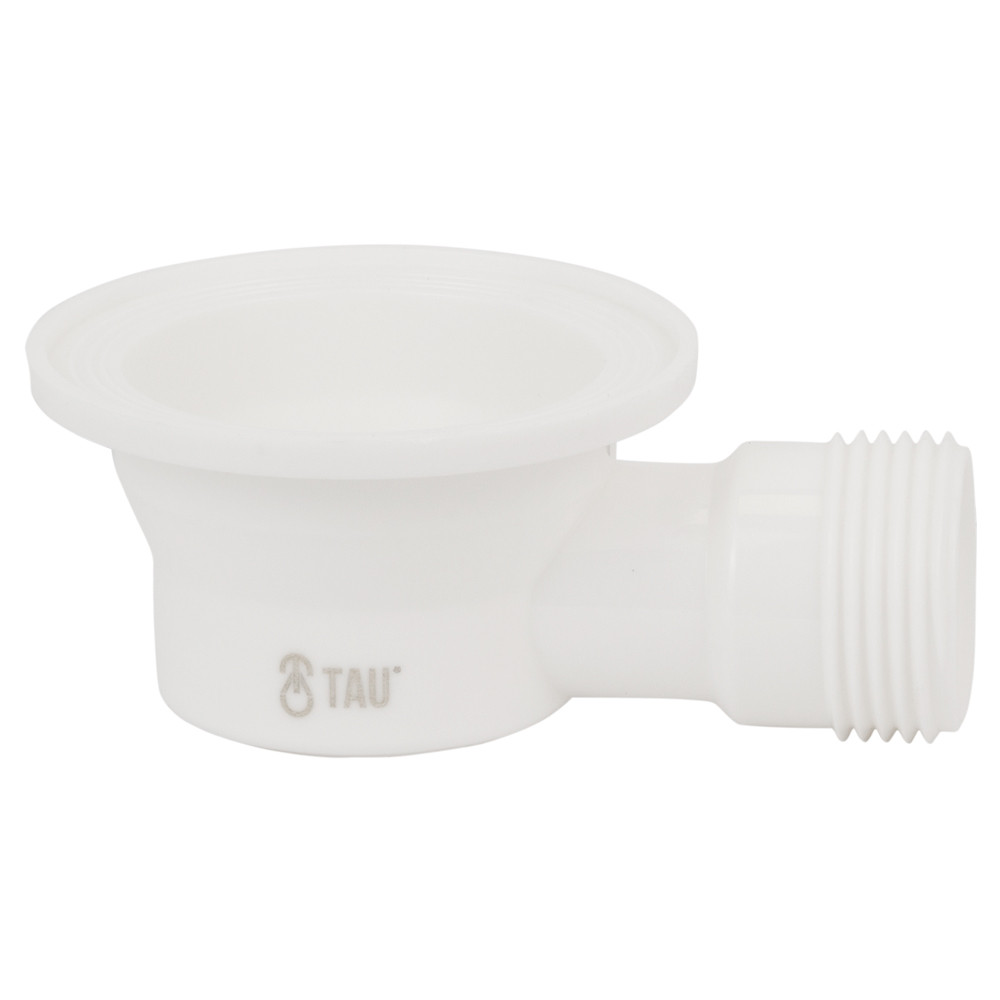 TAU Сифон для ванны с пробкой на цепочке и гибким отводом Ø40/50мм TAU (9843620) Киев - изображение 8