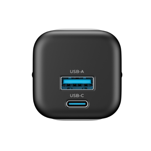 Зарядний пристрій мережевий USB/Type-C 33W чорний/сірий GaN Havit UC230 Житомир