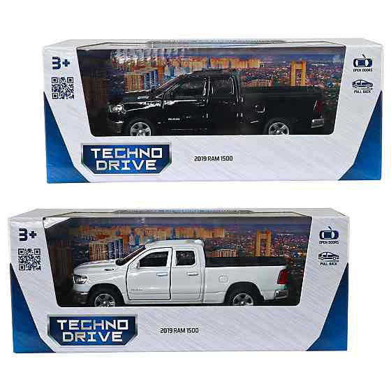 Автомодель - RAM 1500 2019 (білий, чорний) Дніпро