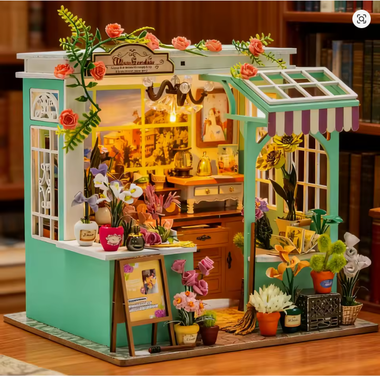 3D Румбокс DIY «Alice's Garden» + Пылезащитный купол M2507Z Киев - изображение 5