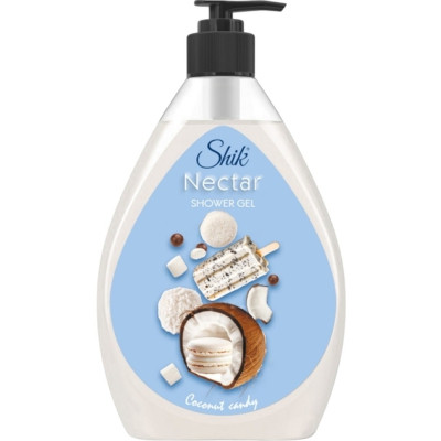 Гель для душа Shik Nectar Coconut Candy 900 г (4823107609367) Винница - изображение 1