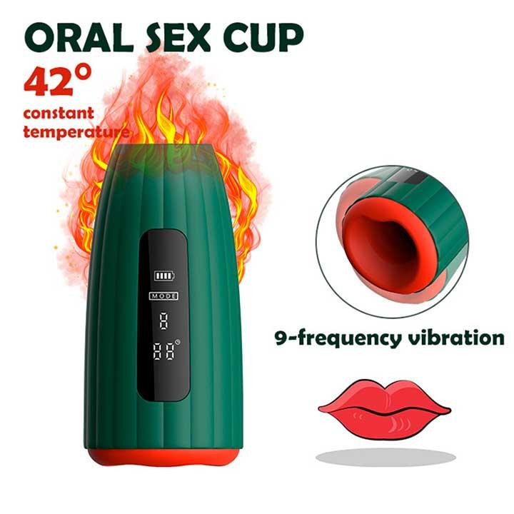 Автоматичний оральний мастурбатор із підігрівом Satisfyer Lover Вінниця - фото 1