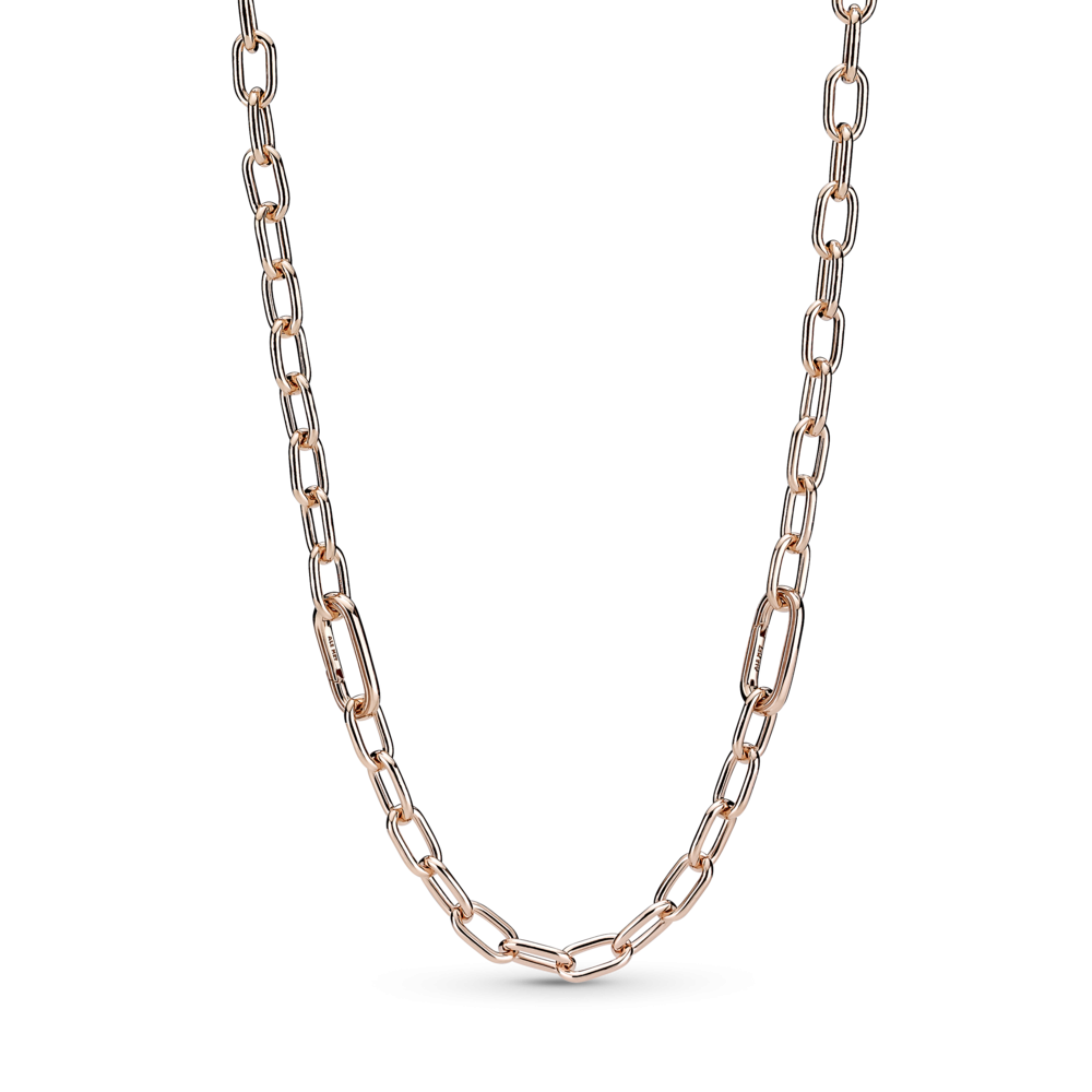 Срібне кольє з покриттям 14k рожевим золотом MasterSem Київ - фото 1