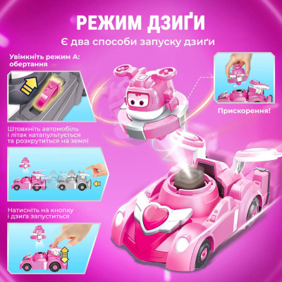 Ігровий набір Super Wings Spinning Vehicle Діззі (Dizzy) (EU770340) Вінниця - фото 8