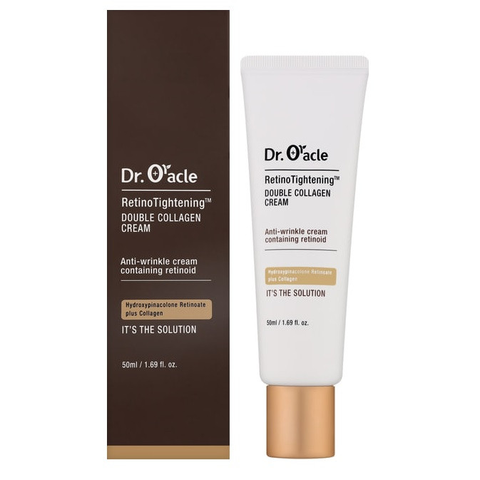 Крем для лица Retino Tightening Double Collagen Cream Dr. Oracle 50 мл Киев - изображение 2