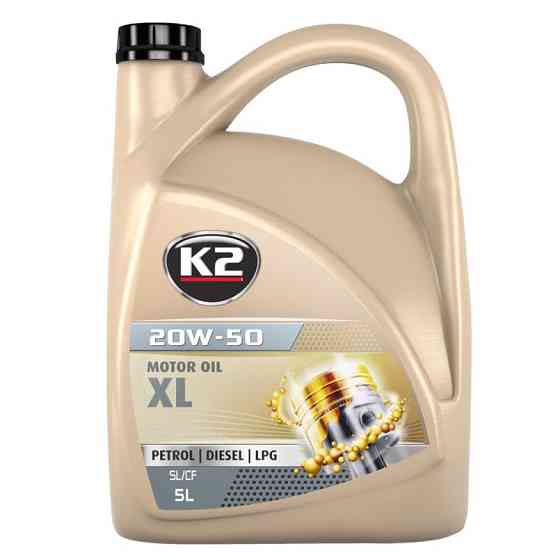 Моторне масло K2 Motor Oil XL 20W-50 5л Львів