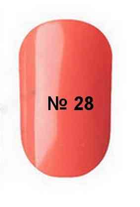 Гель -лак №28 UV Gel-Lacguer SOFIA 8.6 мл США (красно-оранжевый крайола) Киев