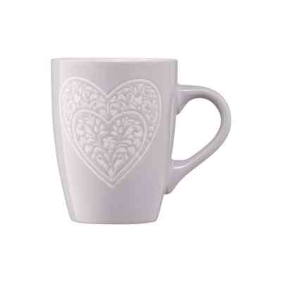 Чашка Ardesto Heart 330 мл Grey (AR3467GR) Вінниця