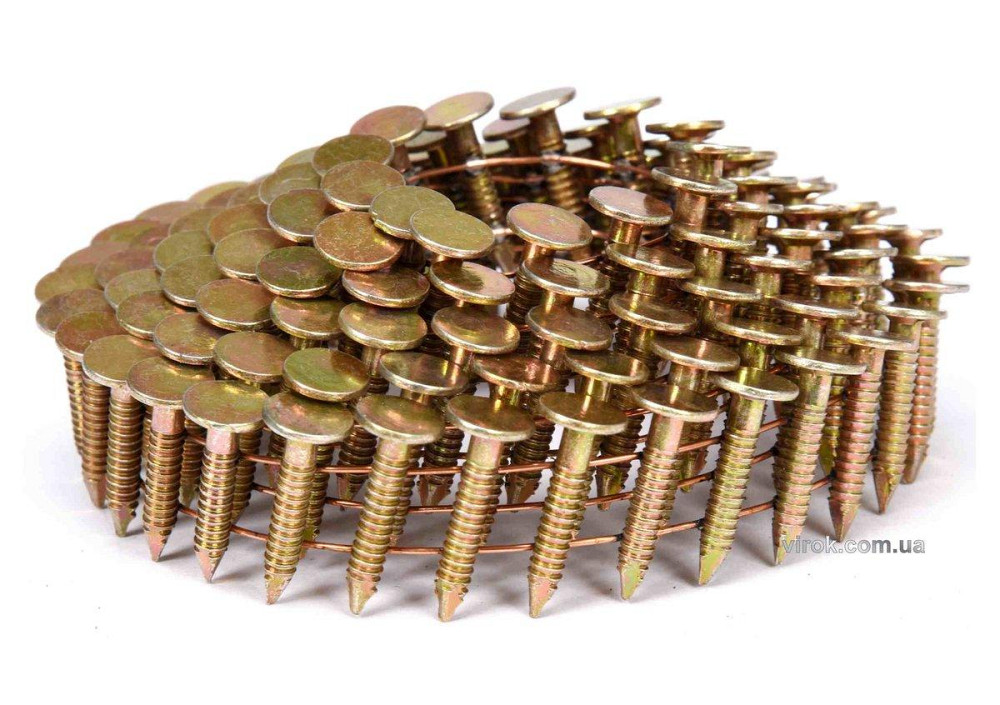 Цвяхи барабанні до пневматичного пістолета VOREL : L=19 мм, Ø=3.1 мм, 4200 шт. (YT-09211) [1] Одеса - фото 1