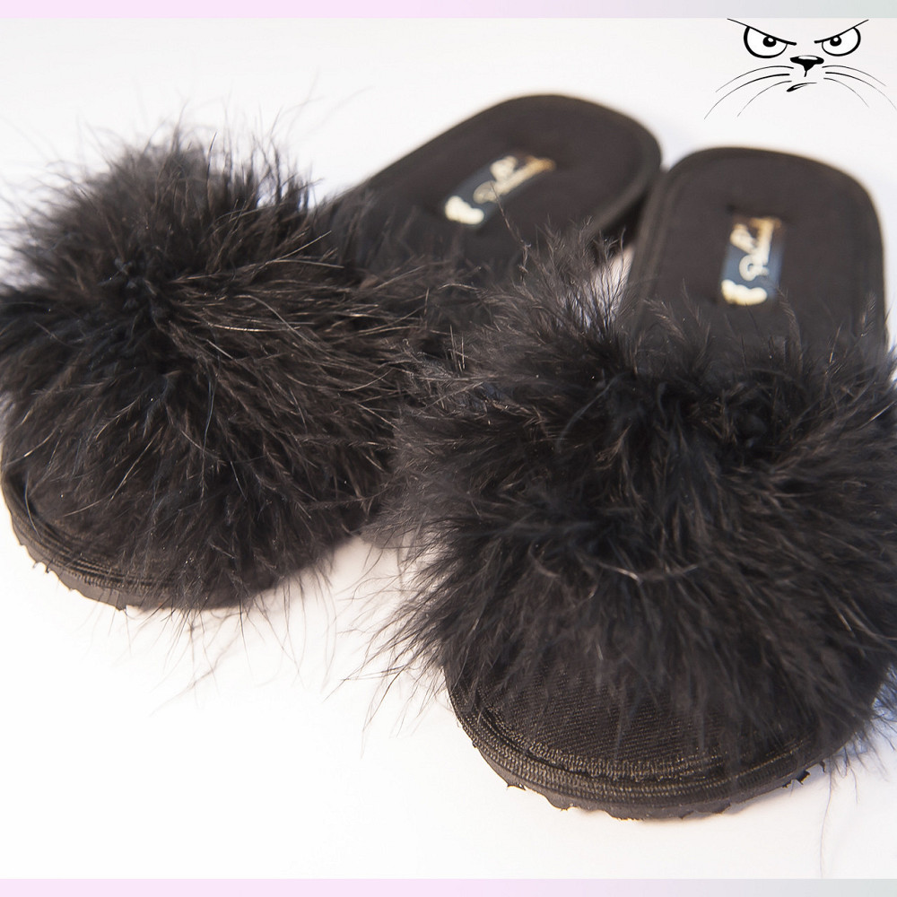 Тапочки домашние женские пушистики PaGo 