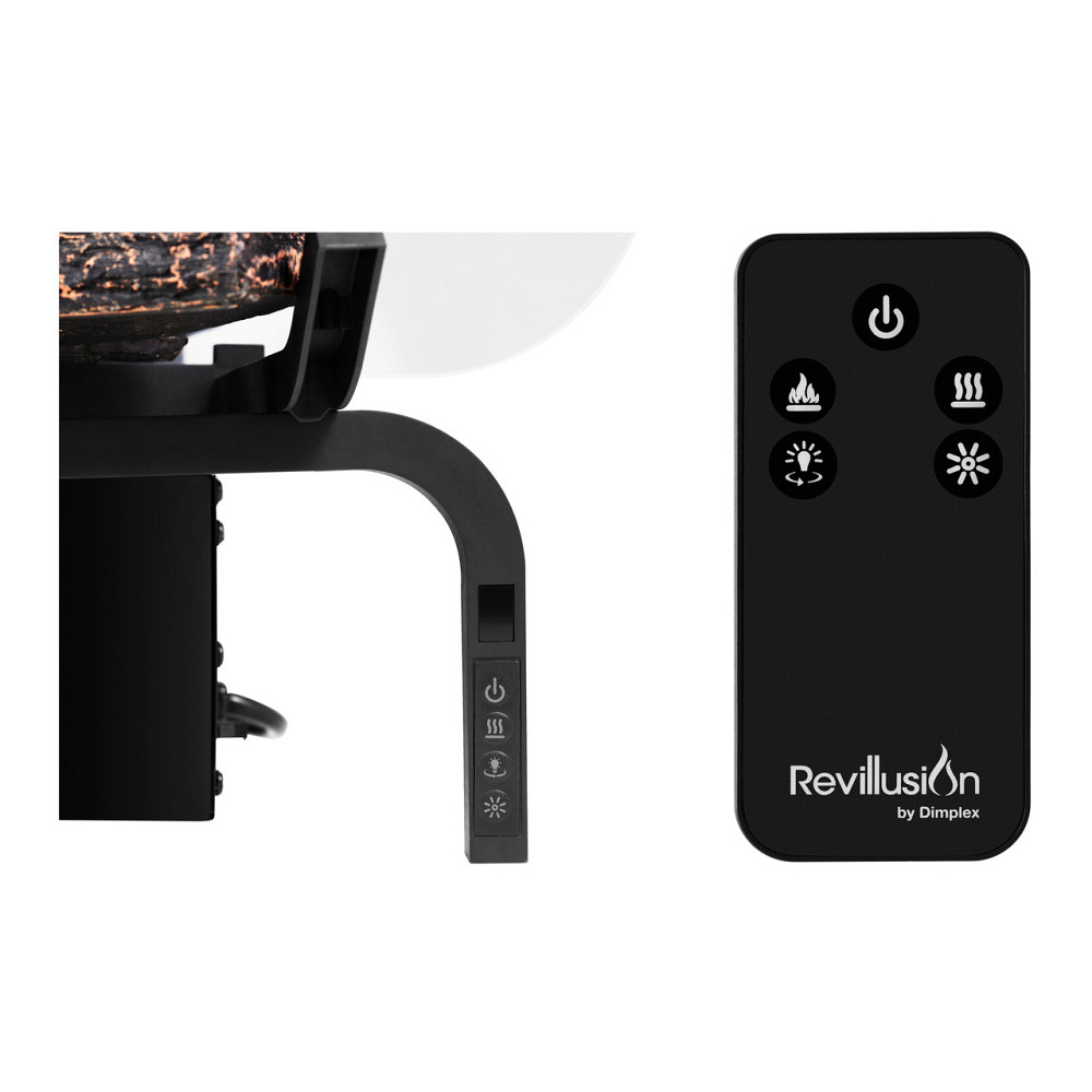 Електрокамін окремостоячий Dimplex Revillusion Logset 20 з обігрівом, дровами, підсвітками (RLG20) Львів - фото 5