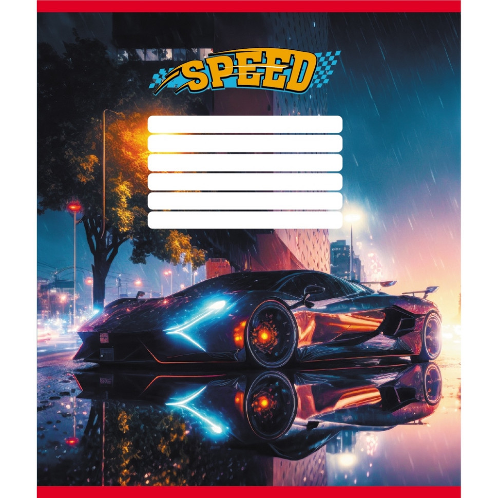 Зошит учнівський "Нічні вогні" 012-520156L-3 в лінію, 12 аркушів Вінниця - фото 1