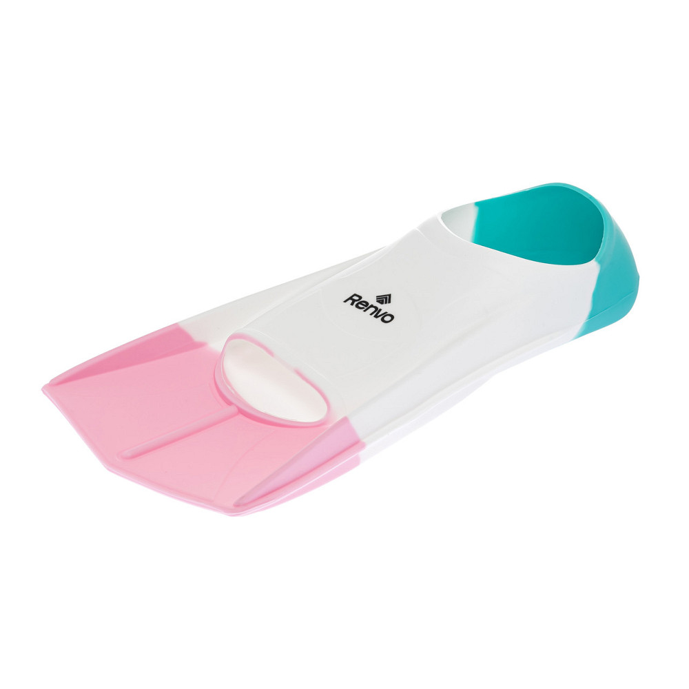 Короткі ласти для тренування в басейні Renvo Frio із закритою п'ятою Різнокольоровий 33-35 (SF100-65 33-35) Київ - фото 2